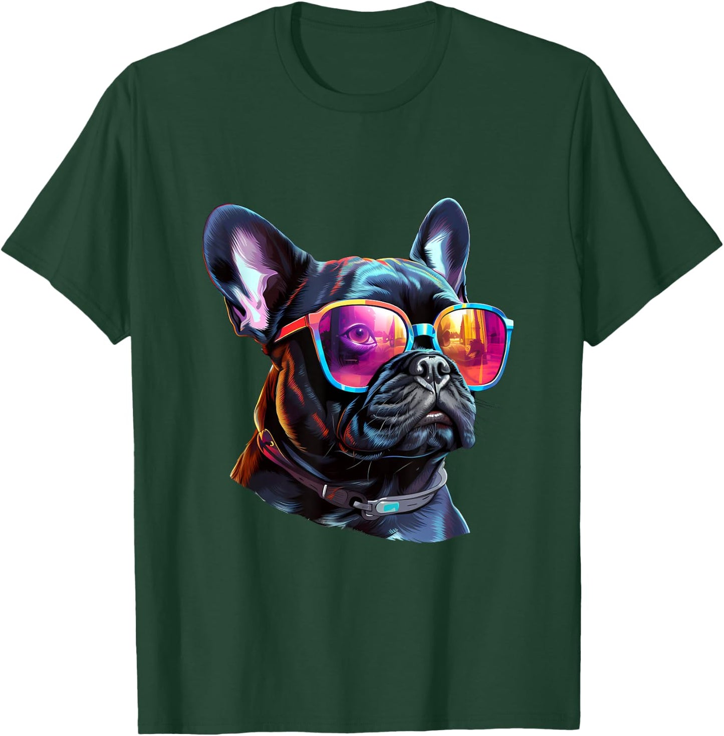 French_Bulldog Sulldog.pnglasses Women Kids T-Shirt - T-Shirt | Forest