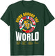 Vacation Drinking Around The World Funny Beer Lover Travel T-Shirt - T-Shirt | Forest