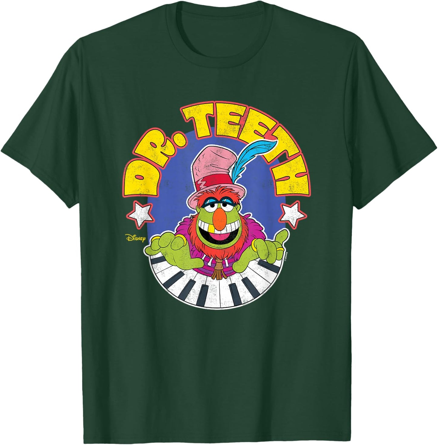 The Muppets - Electric Mayhem Dr. Teeth T-Shirt - T-Shirt | Forest