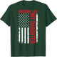 Awesome Like My Daughter Funny Dad American Flag (ON Back) T-Shirt - T-Shirt | Forest