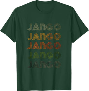 Love Heart Jango Grunge Vintage Style Black Jango T-Shirt - T-Shirt | Forest