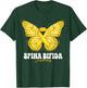 Spina Bifida Awareness Month Yellow Ribbon Butterfly T-Shirt - T-Shirt | Forest