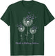Dandelion Purple Up for Military Kids Military Child Month T-Shirt - T-Shirt | Forest