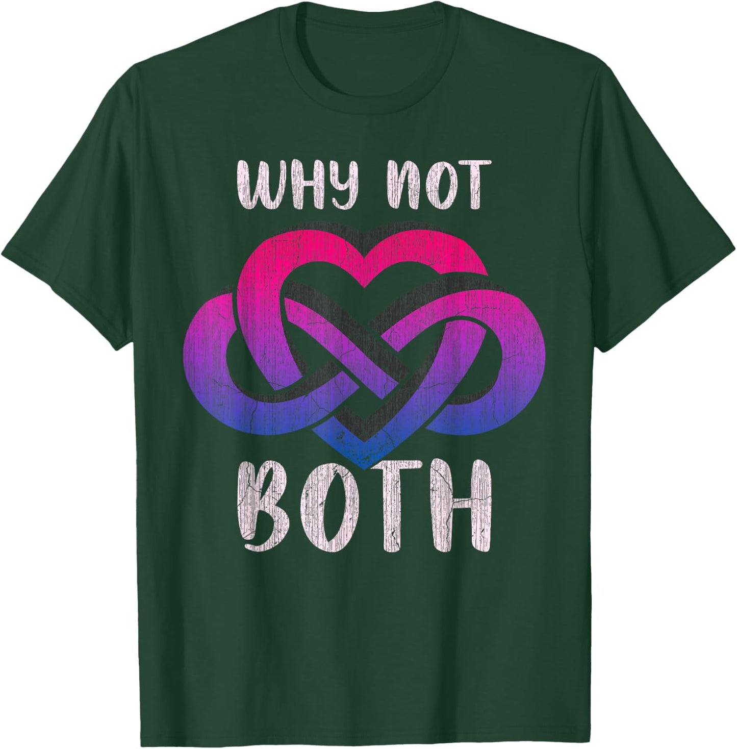 Bi Polyamory, Polyamory Symbol, Bisexual Colours T-Shirt - T-Shirt | Forest