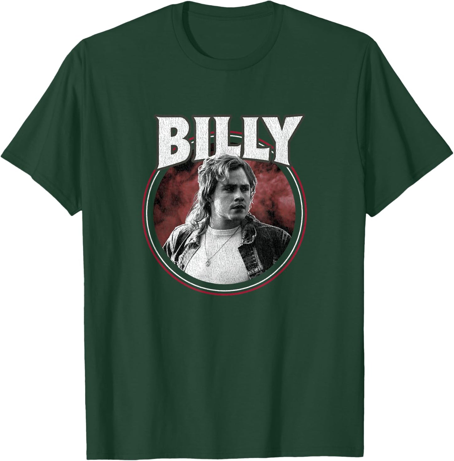 Stranger Things Billy Hargrove Rock Star Retro 80's Icon T-Shirt - T-Shirt | Forest
