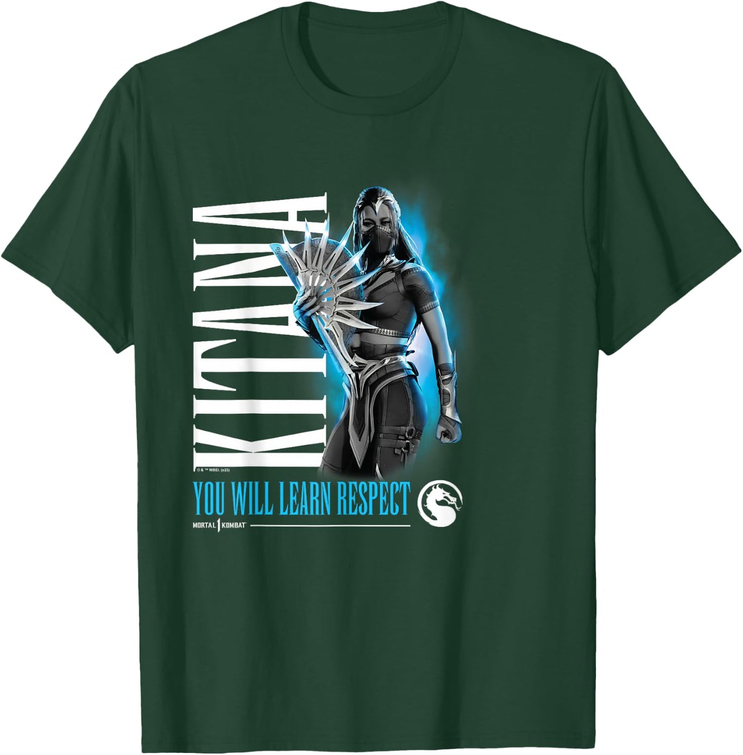 Mortal Kombat - Kitana You Will Learn Respect T-Shirt - T-Shirt | Forest