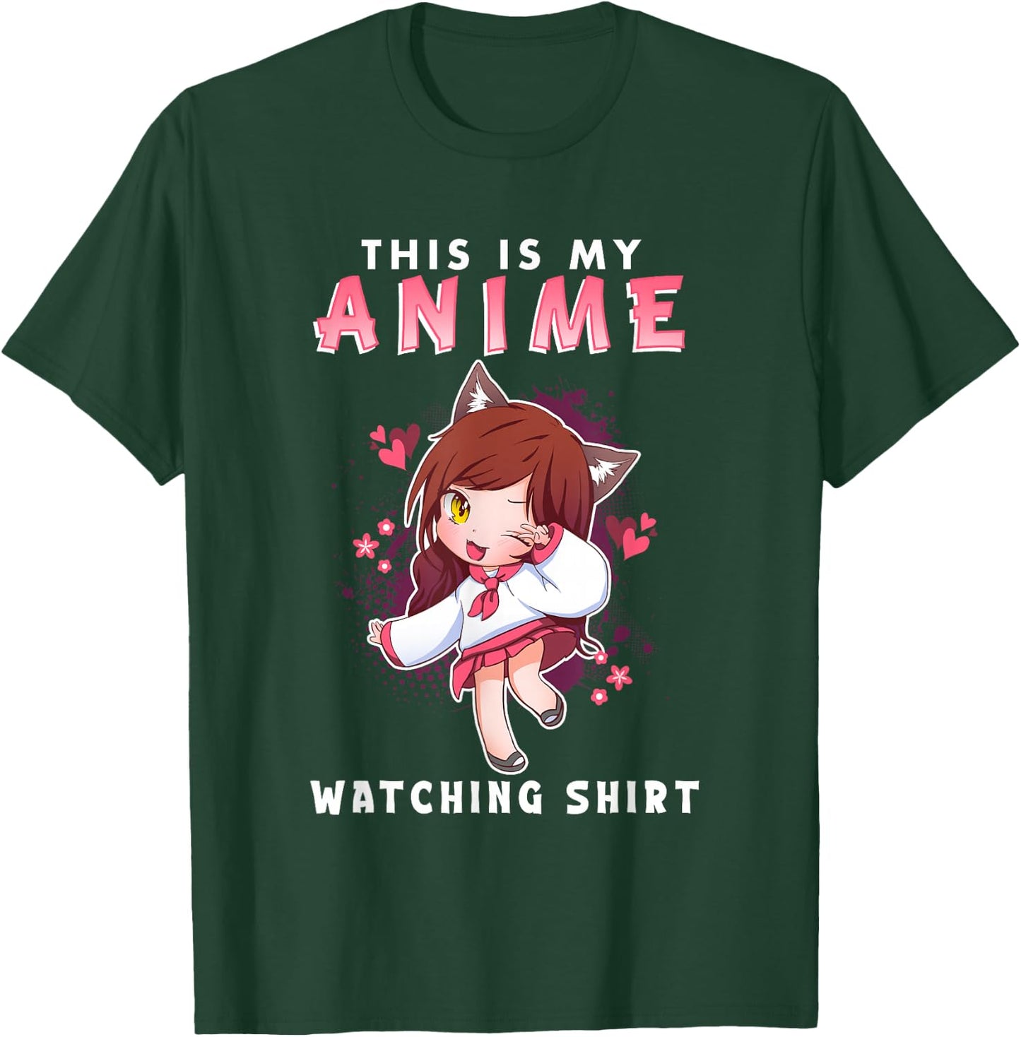 This Is My Anime Watching T-Shirt - T-Shirt | Forest