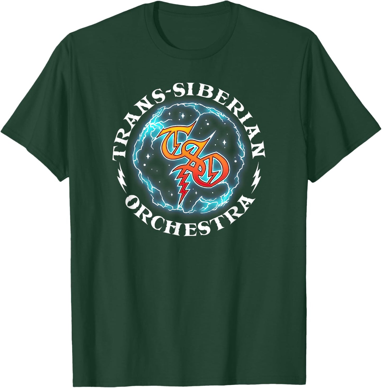 Trans-Siberian Orchestra – Lightning Logo T-Shirt - T-Shirt | Forest