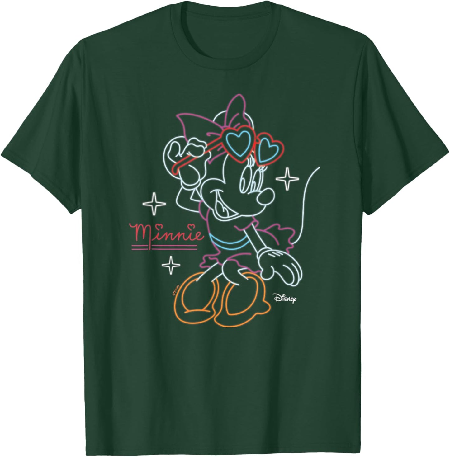 Minnie - Minnie Neon Pose T-Shirt - T-Shirt | Forest