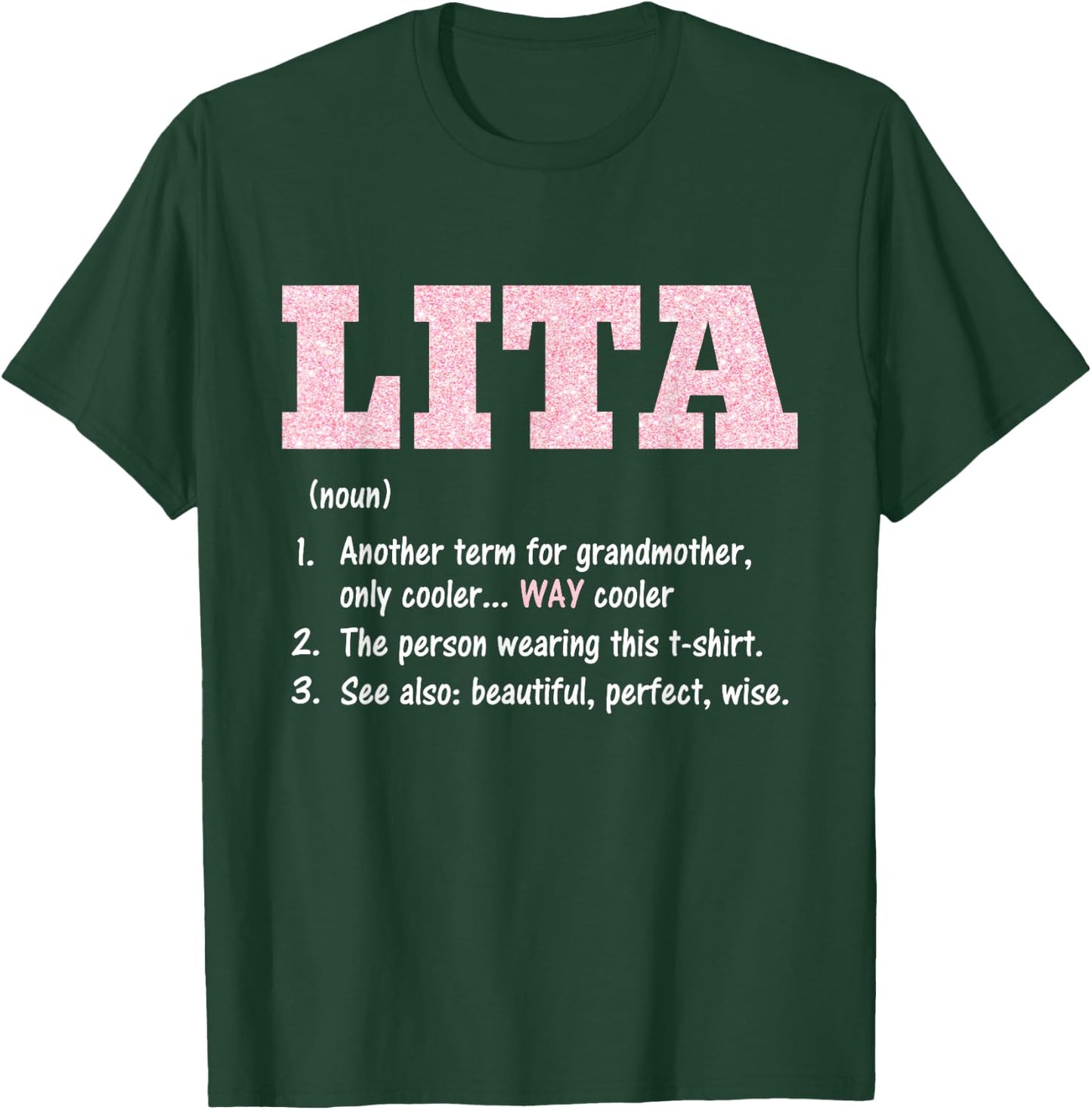 Lita Definition T-Shirt - T-Shirt | Forest