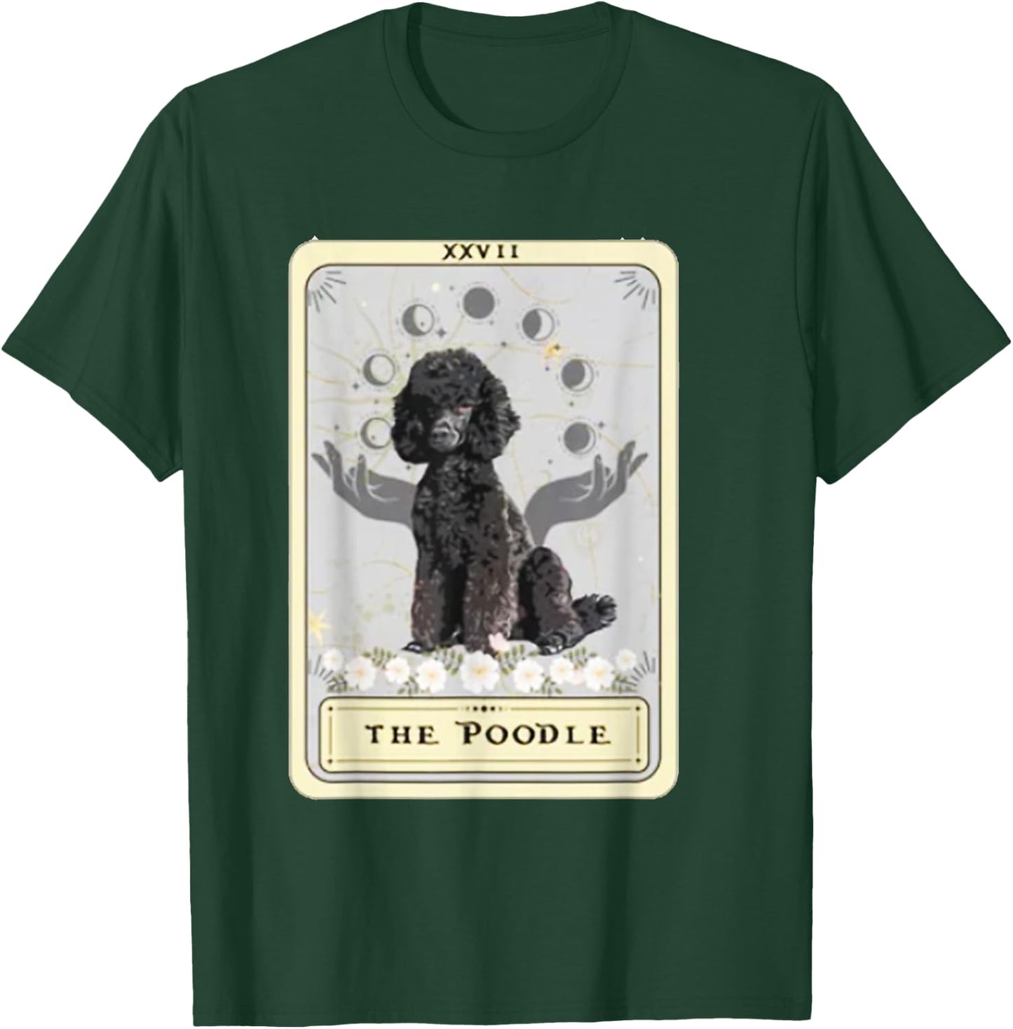 Poodle Tarot Card T-Shirt - T-Shirt | Forest