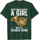 Best French Horn Art Girls French Horn Lover T-Shirt - T-Shirt | Forest