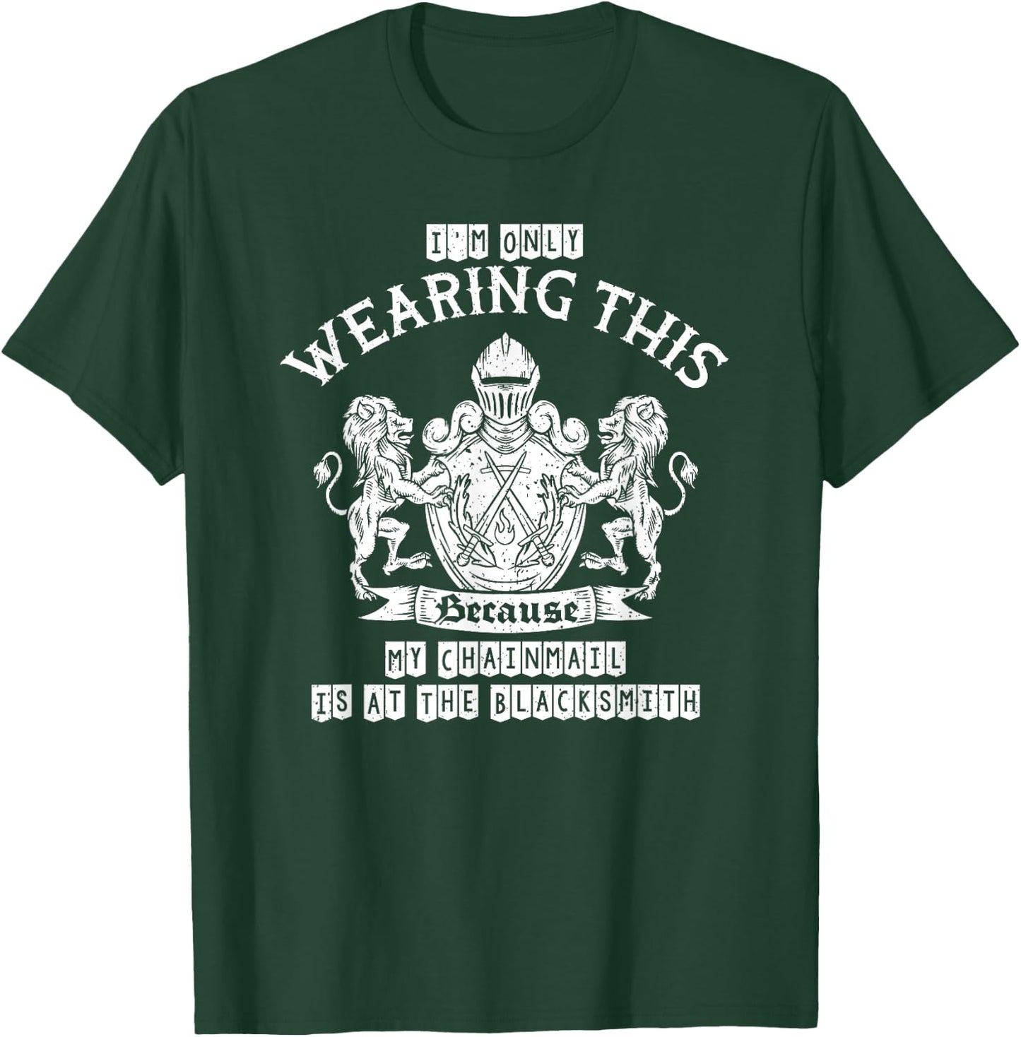 Ren Fair Renaissance Knight Cosplay Lover Renaissance Fair T-Shirt - T-Shirt | Forest