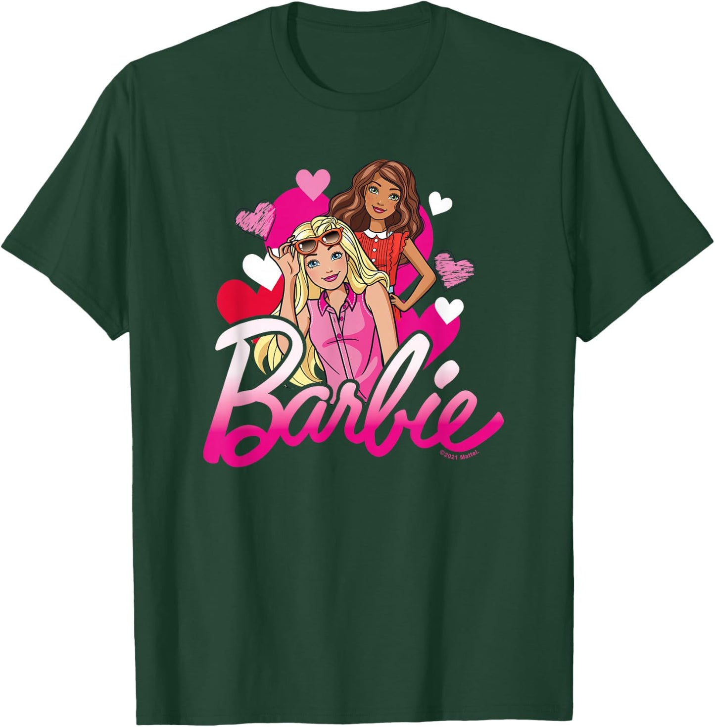 Barbie - Barbie Hearts T-Shirt - T-Shirt | Forest
