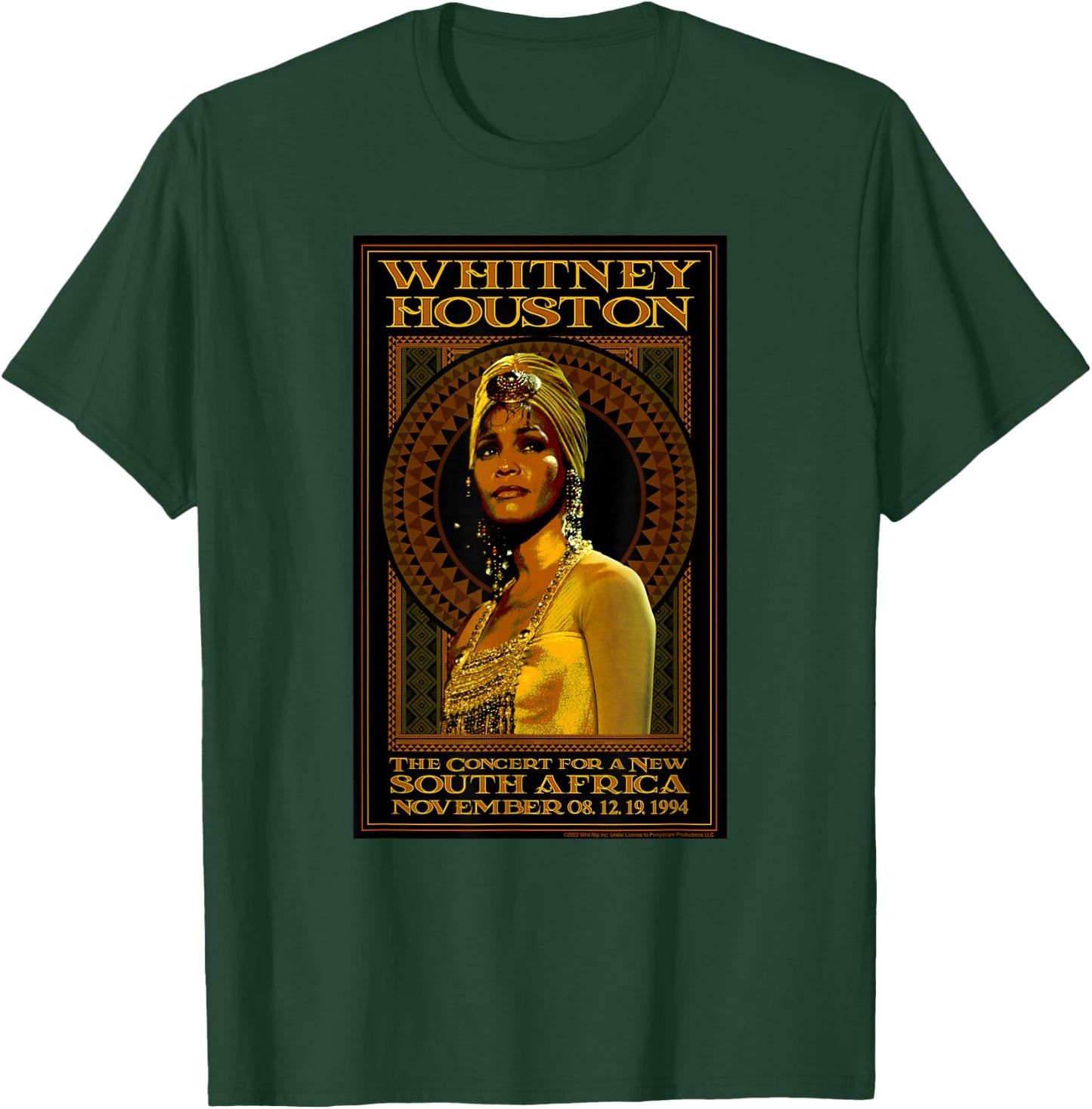 Whitney Houston The Concert for a New South Africa T-Shirt - T-Shirt | Forest