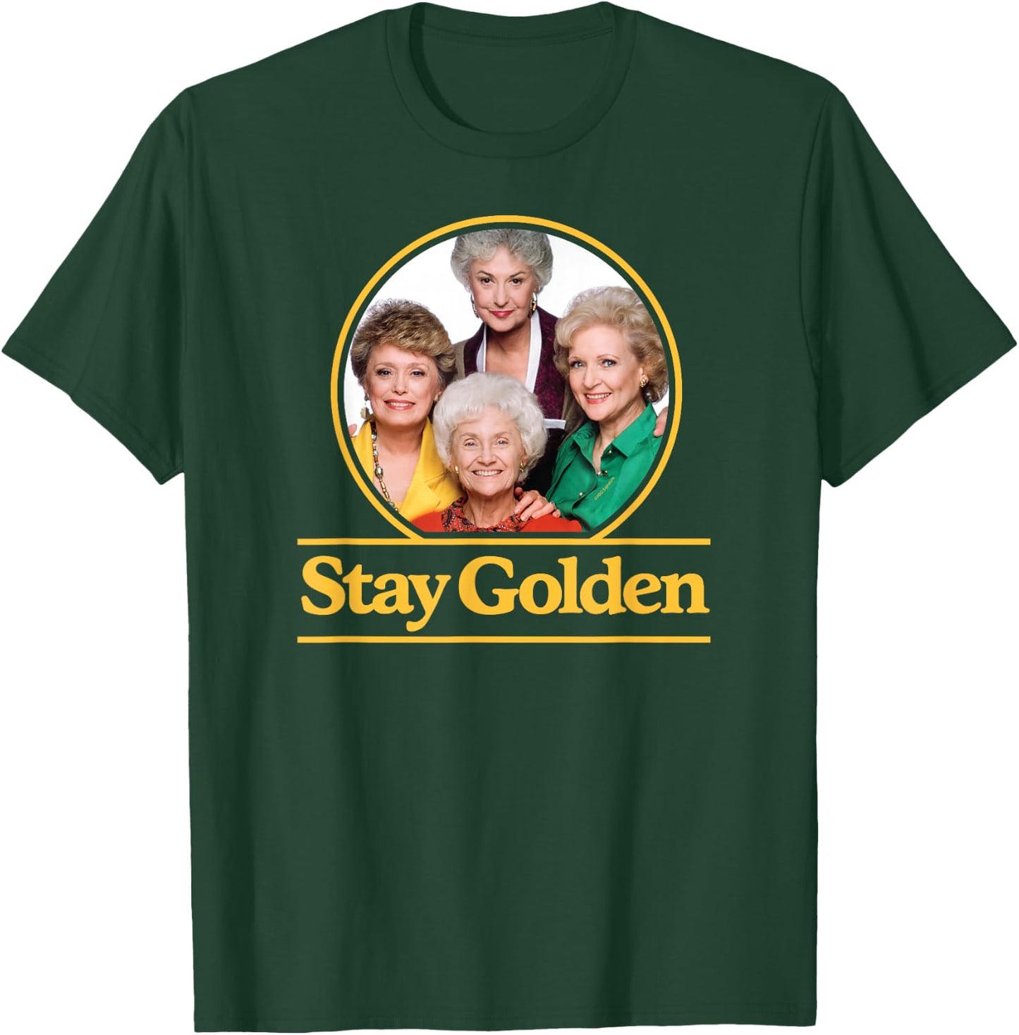 The Golden Girls - Stay Golden T-Shirt - T-Shirt | Forest