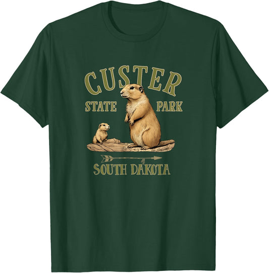CUSTER STATE PARK SOUTH DAKOTA Prairie Dogs T-Shirt - T-Shirt | Forest
