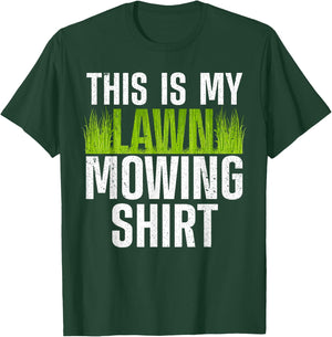 Cool Lawn Mowing Women Groundskeeper Care Landscaper T-Shirt - T-Shirt | Forest