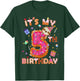 5 Year Old Gifts Boys Girls Teens Donut Sloth 5th Birthday T-Shirt - T-Shirt | Forest