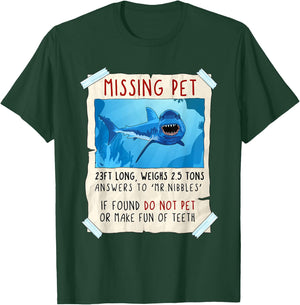 Funny Shark Lover, Shark Art, Sea Animals, Shark T-Shirt - T-Shirt | Forest