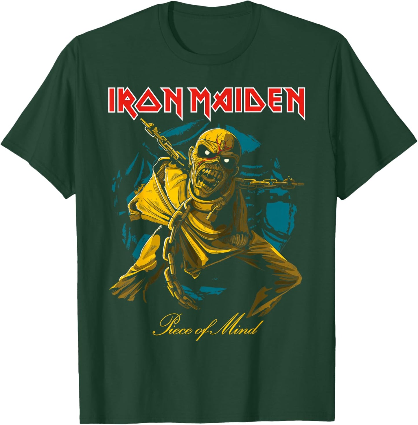 Iron Maiden - POM Gold Eddie T-Shirt - T-Shirt | Forest