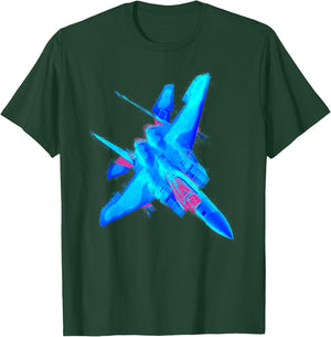 Military's Jet Fighters Aircraft Plane F22 Raptor T-Shirt - T-Shirt | Forest