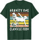 BROKEN COLLARBONE: Clavicle Zero, Cycling, Biker, Bike T-Shirt - T-Shirt | Forest