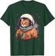 Red Cat In Astronaut Suit In Space Astronaut Cats Men Women Girls Kids T-Shirt - T-Shirt | Forest