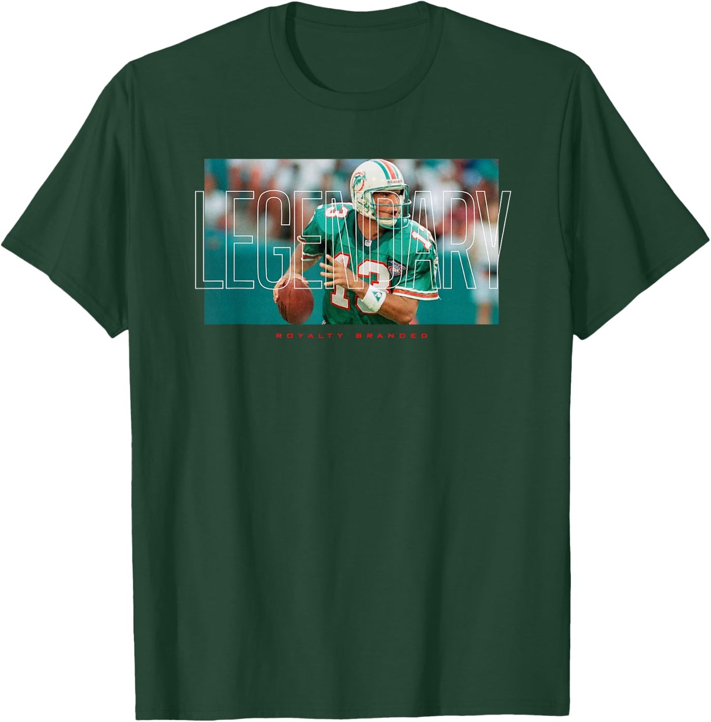 Royalty Branded Men's Legendary Marino Custom Sports , Black, Small T-Shirt - T-Shirt | Forest
