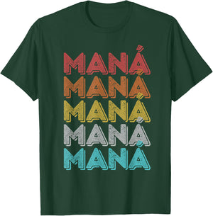 Vintage Retro Mana T-Shirt - T-Shirt | Forest