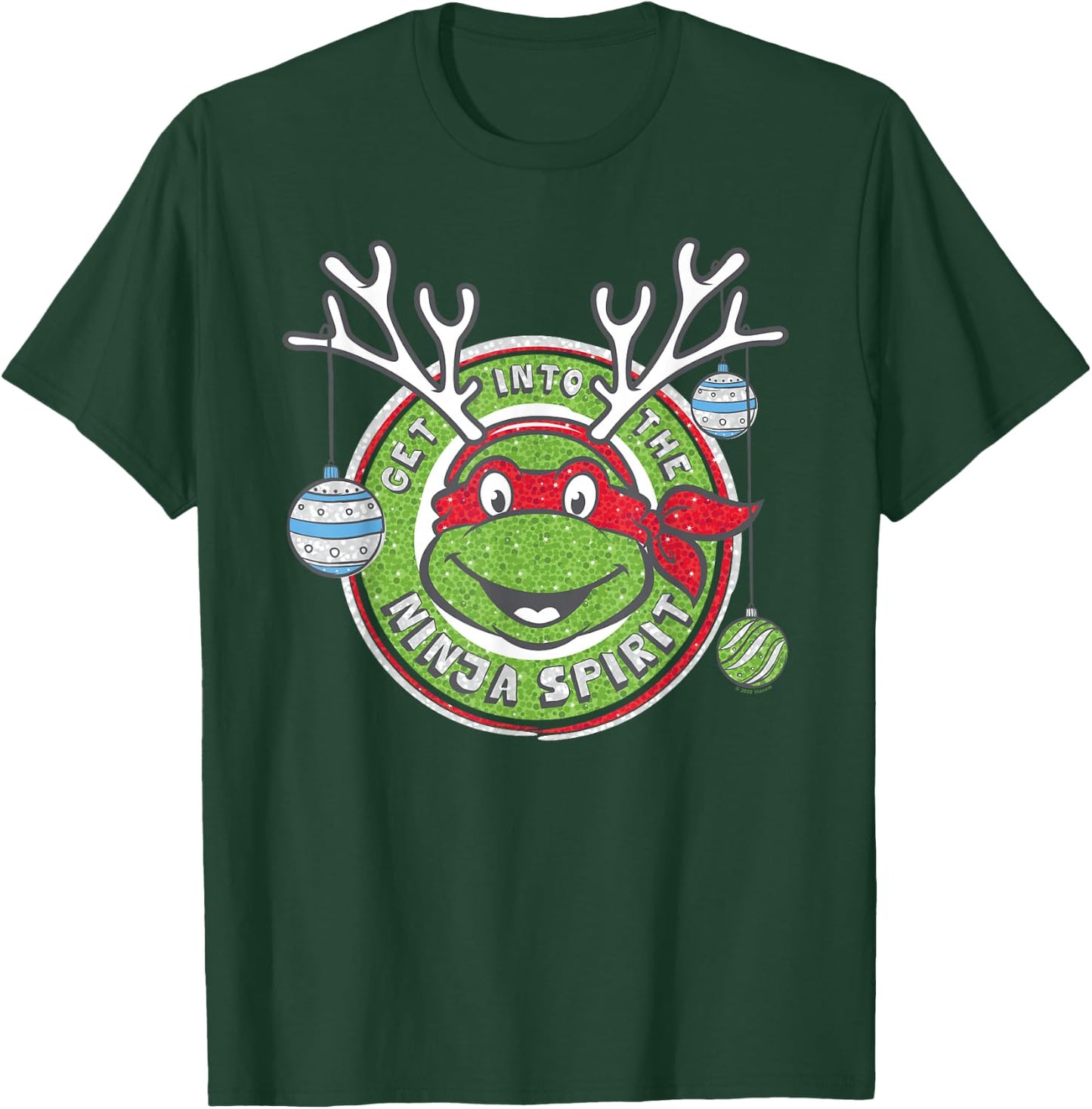 Teenage Mutant Ninja Turtles Christmas Into The Ninja Spirit T-Shirt - T-Shirt | Forest