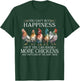 chicken Love for Farmer raising chickens farm T-Shirt - T-Shirt | Forest