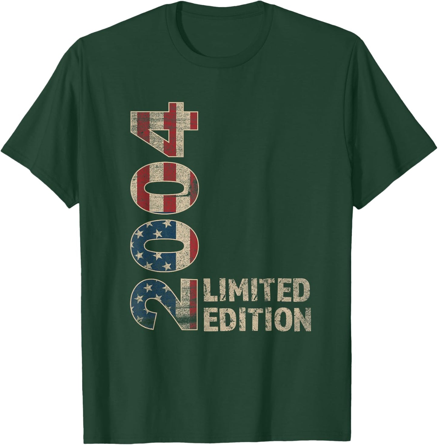 21th Birthday Gift men Vintage born 2004 turning 21 Year Old T-Shirt - T-Shirt | Forest