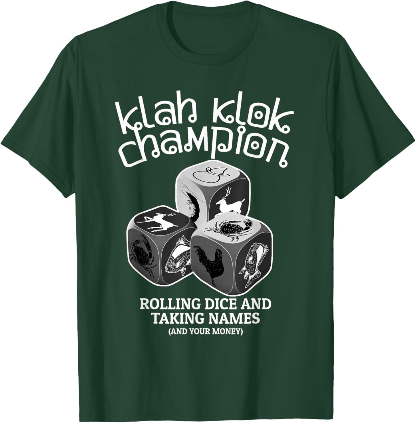 Cambodian Khmer New Year Klah Klok Champ T-Shirt - T-Shirt | Forest