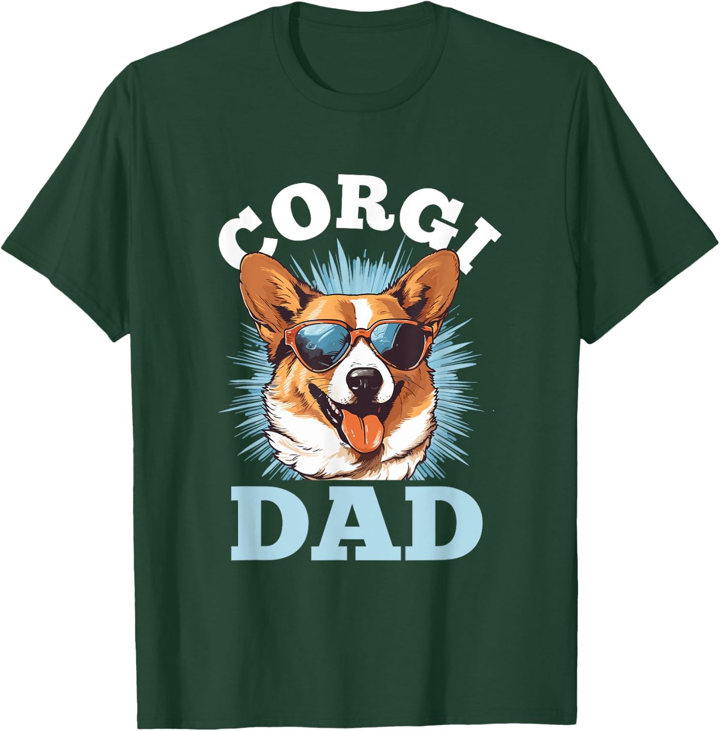Pembroke Welsh Corgi - Corgi Dad T-Shirt - T-Shirt | Forest