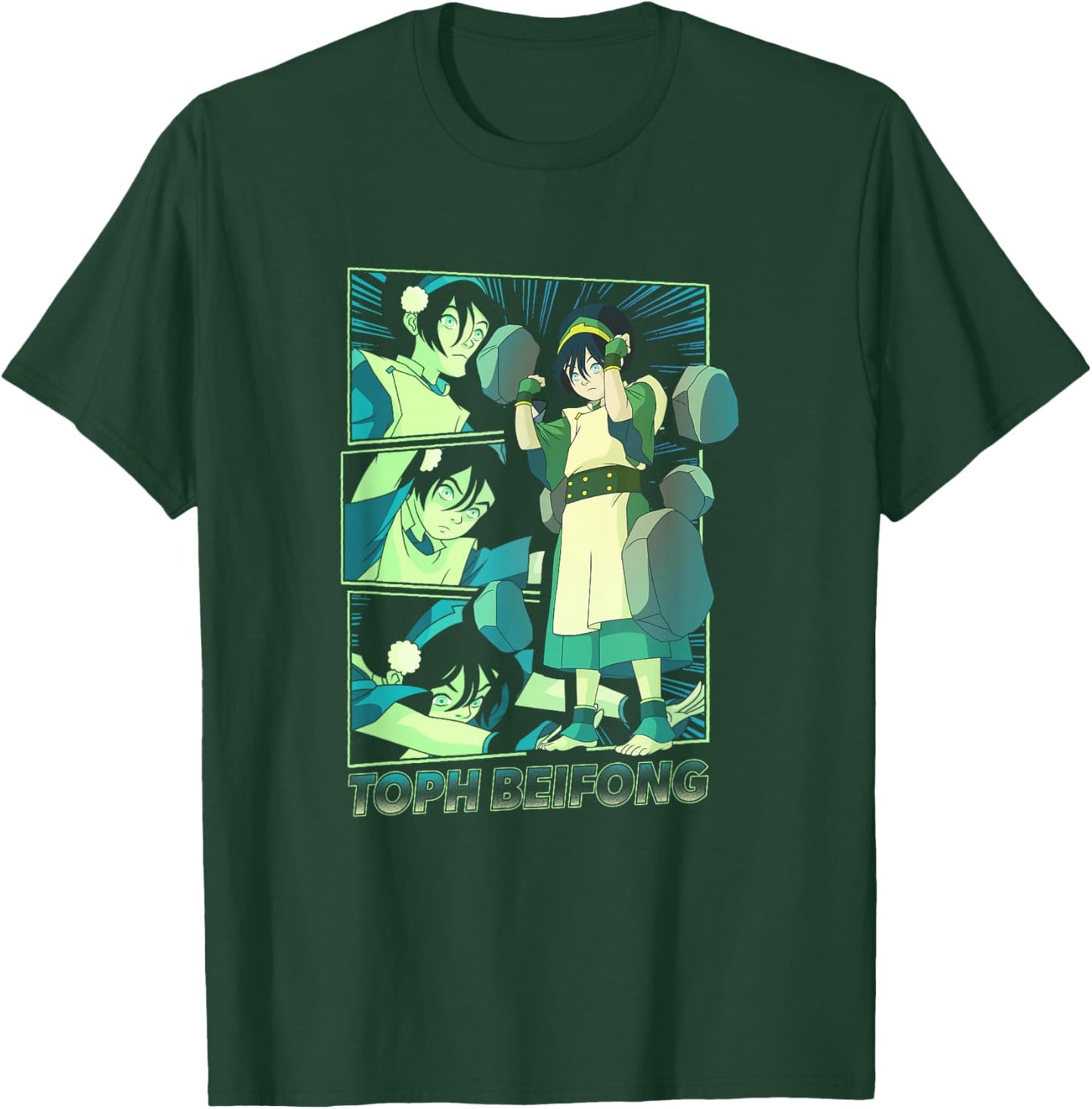 Avatar: The Last Airbender Toph Beifong Earthbending Master T-Shirt - T-Shirt | Forest
