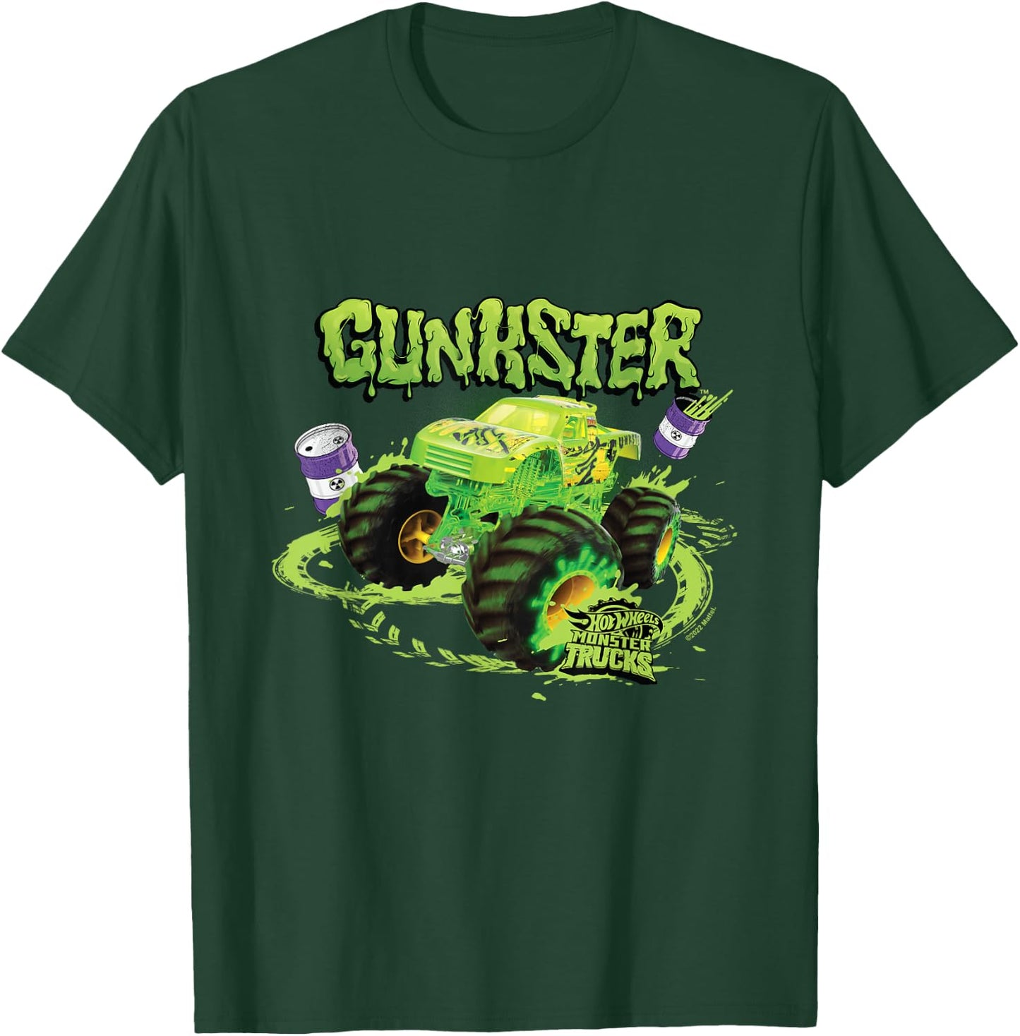 Hot Wheels - Gunkster T-Shirt - T-Shirt | Forest