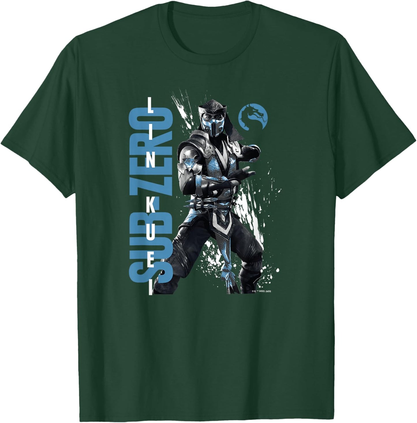 Mortal Kombat - Sub Zero Lin Kuei T-Shirt - T-Shirt | Forest