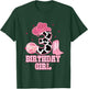 Happy 3rd Birthday Girl Outfit Rodeo Western Cowgirl Cowboy T-Shirt - T-Shirt | Forest