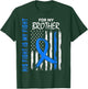 His Fight Is My Fight Brother Colon Cancer Awareness US Flag T-Shirt - T-Shirt | Forest