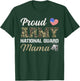 Retro Proud Army National Guard Mama Military Pride Costume T-Shirt - T-Shirt | Forest