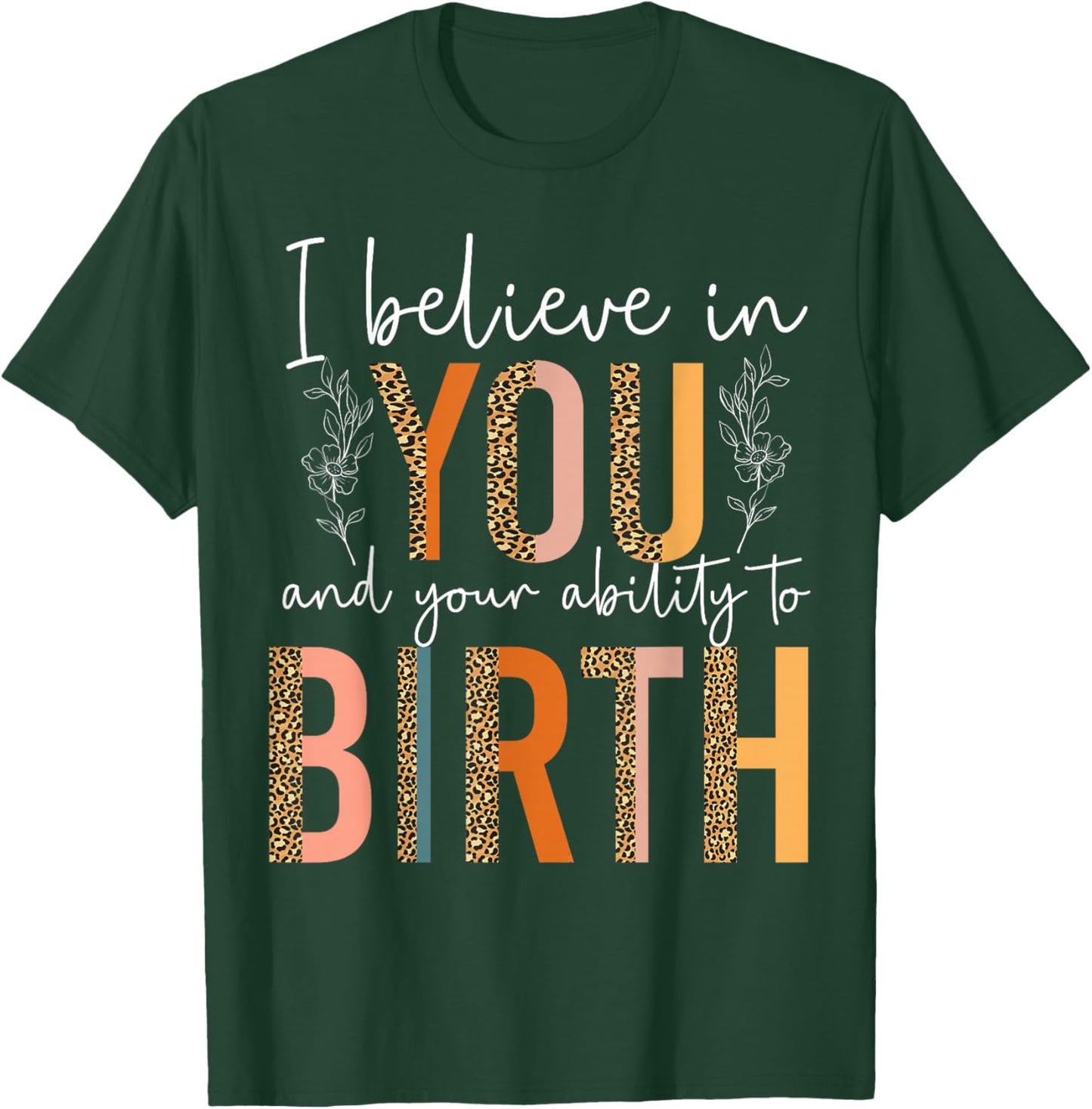 LD Labour And Delivery Nurse Midwife Birth Worker Doula T-Shirt - T-Shirt | Forest