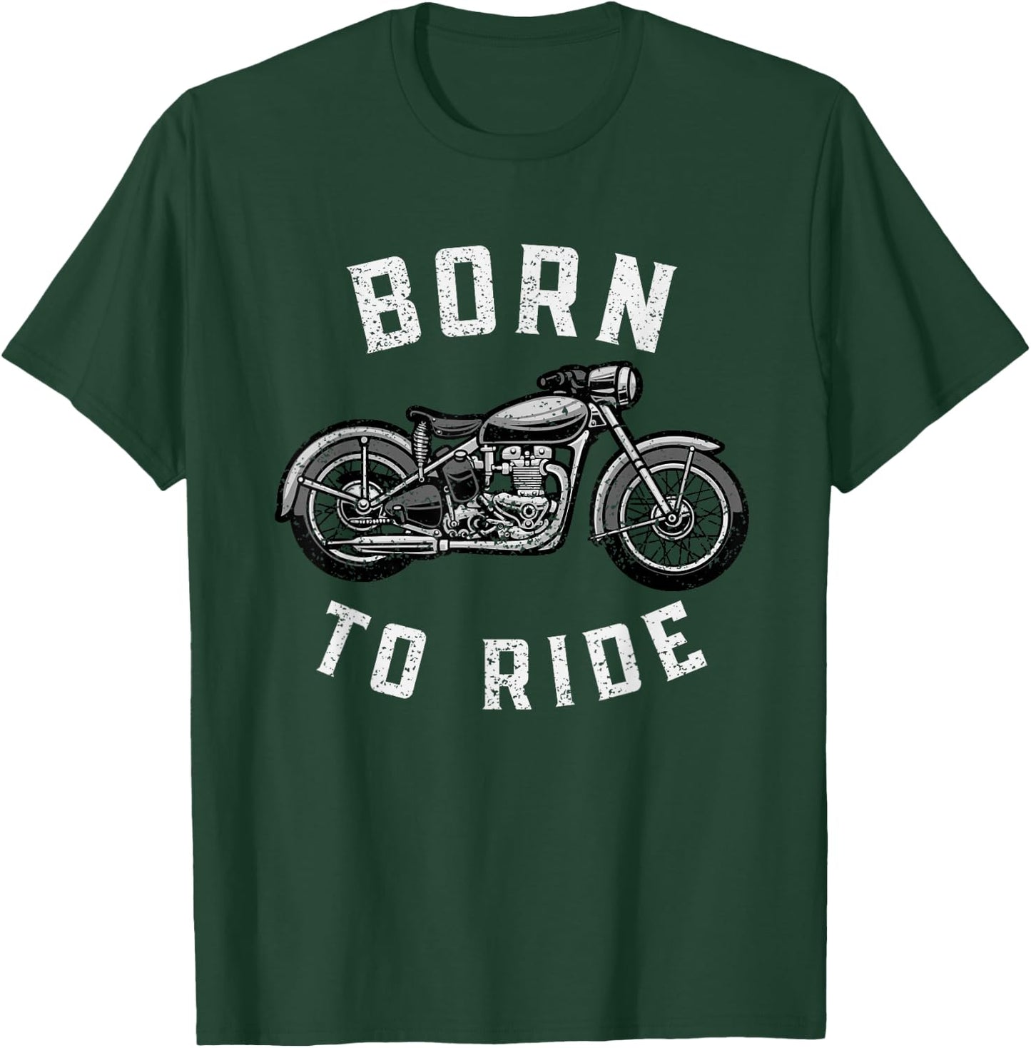 Biker - Motorcycle Club - Classic T-Shirt - T-Shirt | Forest
