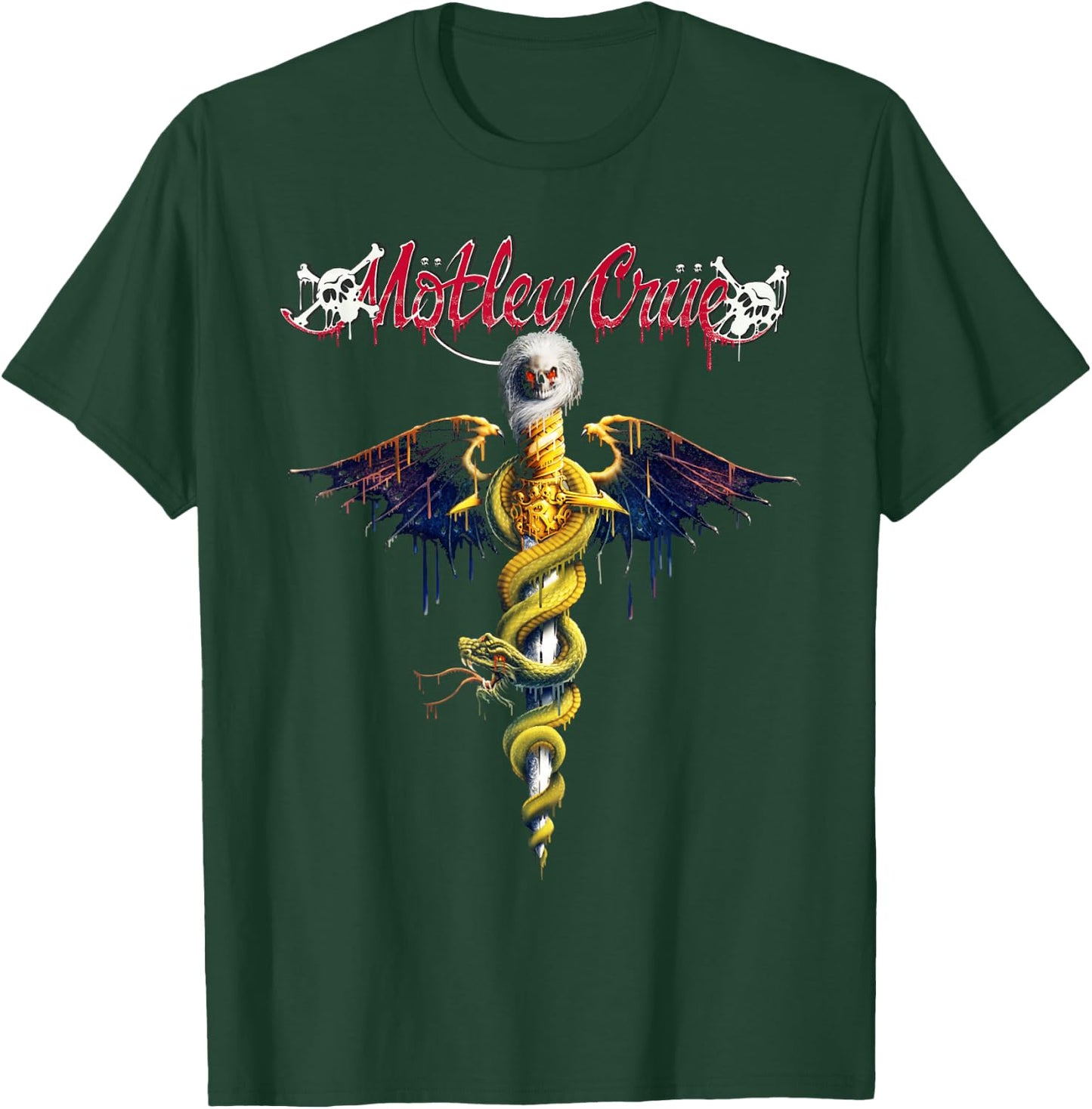 Mötley Crüe - Dr. Feel Good Slime T-Shirt - T-Shirt | Forest