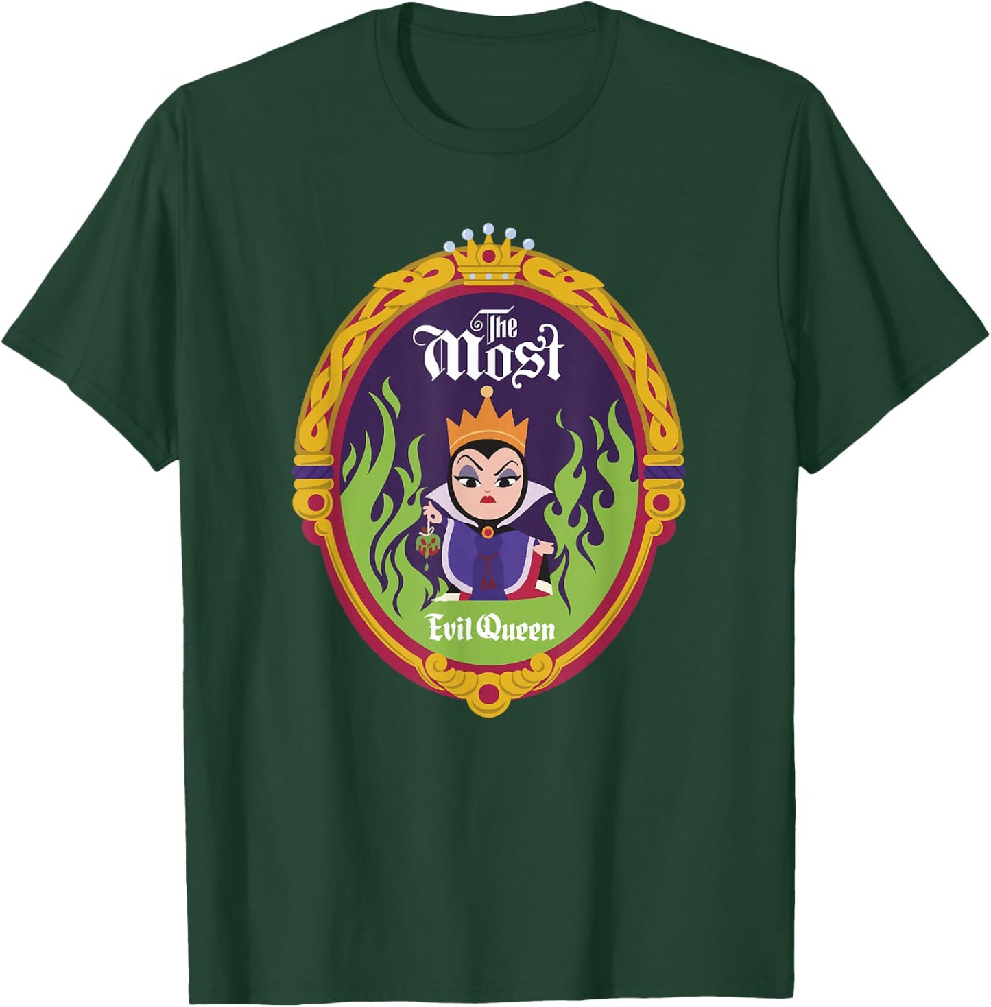 Disney Villains Kawaii The Most Evil Queen Chibi T-Shirt - T-Shirt | Forest