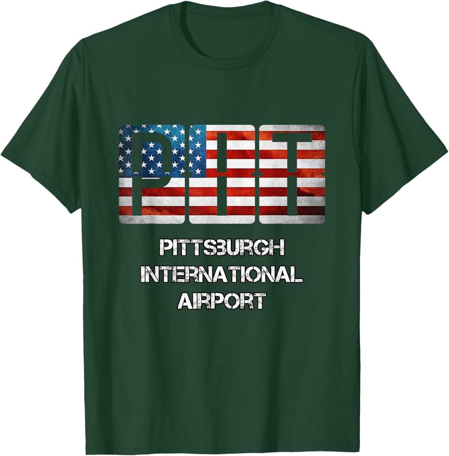 Pittsburgh Airport T-Shirt - T-Shirt | Forest
