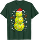 Tennis Snowman Sports Christmas T-Shirt - T-Shirt | Forest