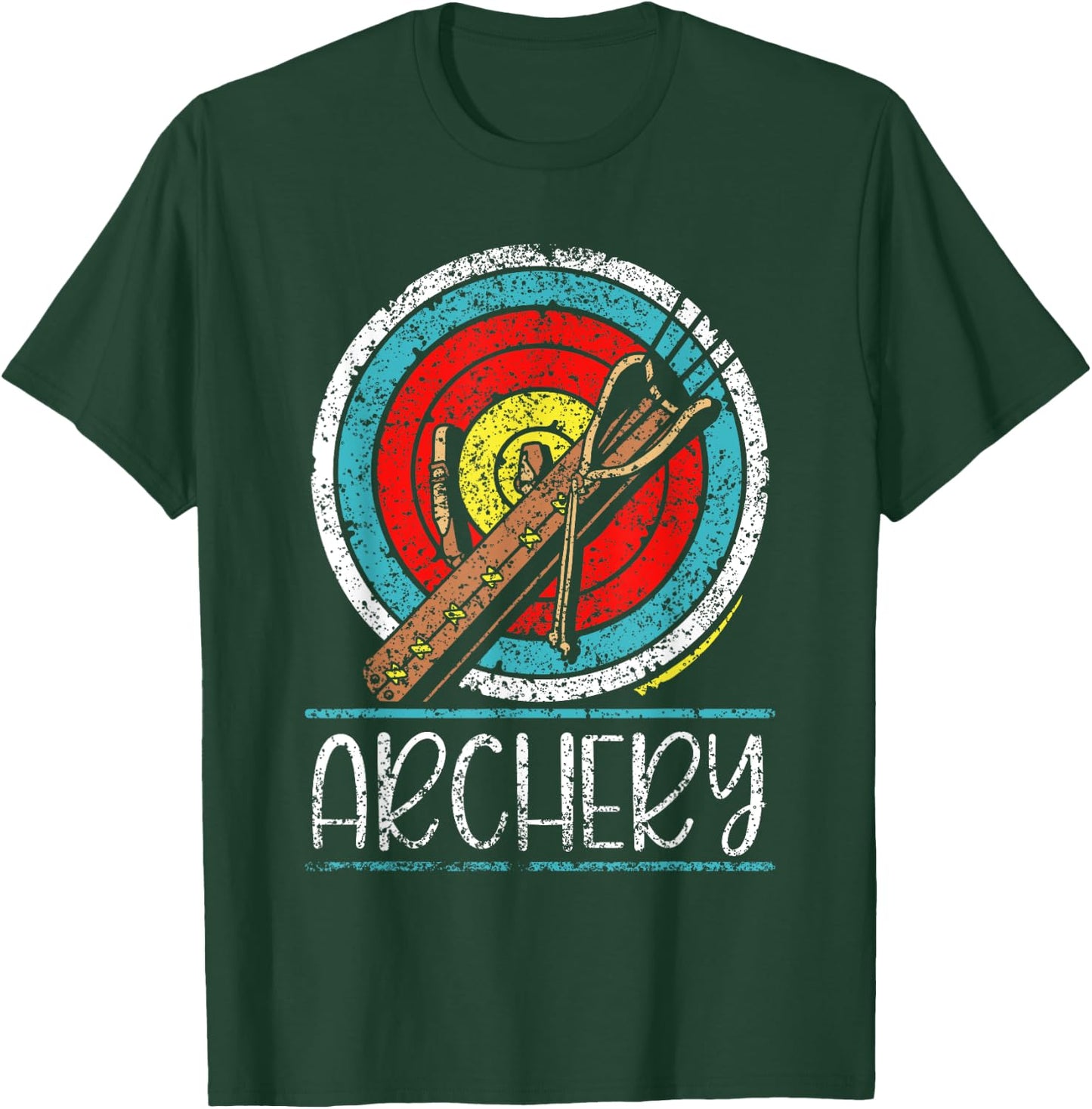 Archery Hobby Archer Bow Arrow T-Shirt - T-Shirt | Forest