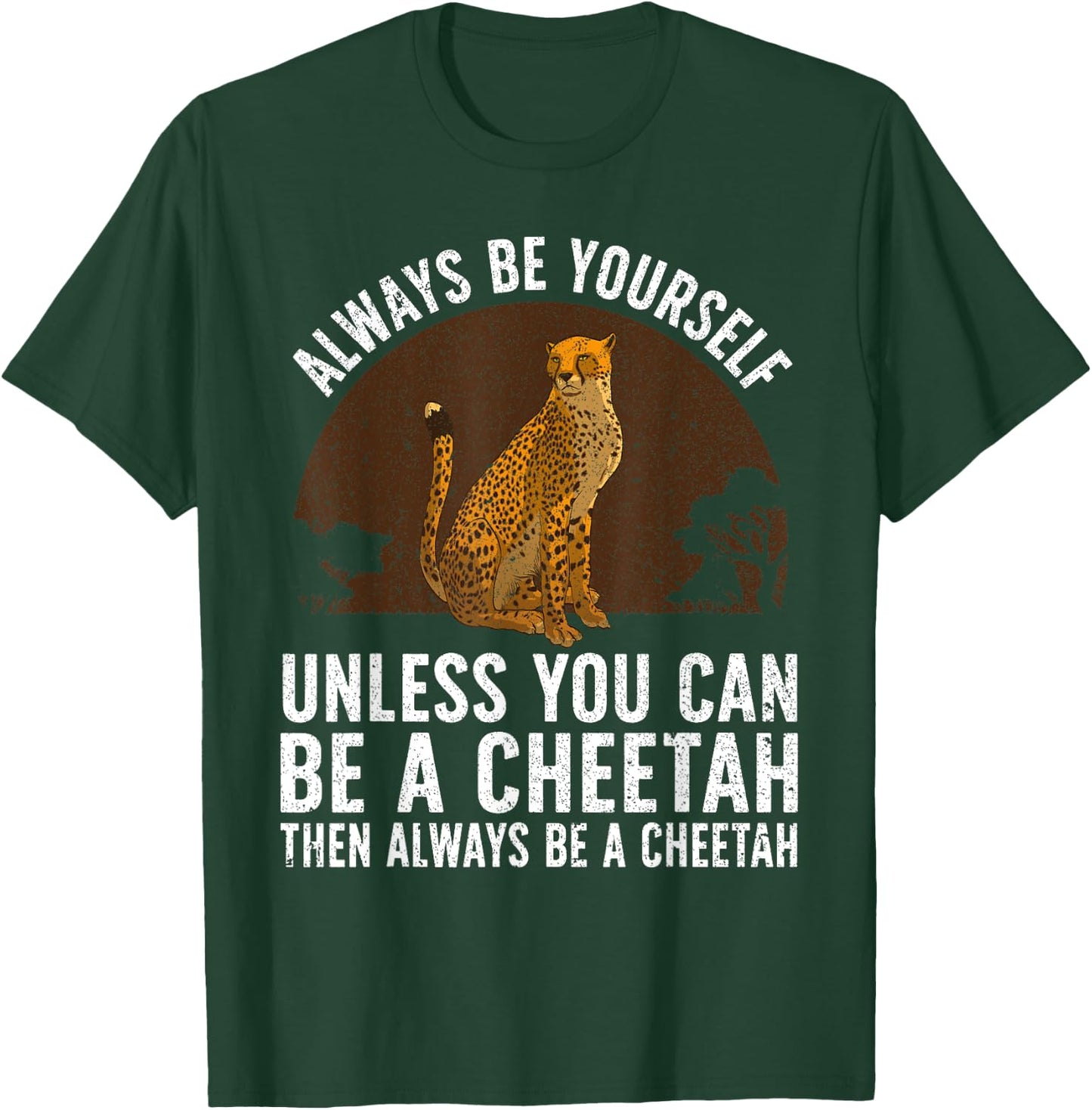 Funny Cheetah Design Women Boys Girls Cheetah Lover T-Shirt - T-Shirt | Forest