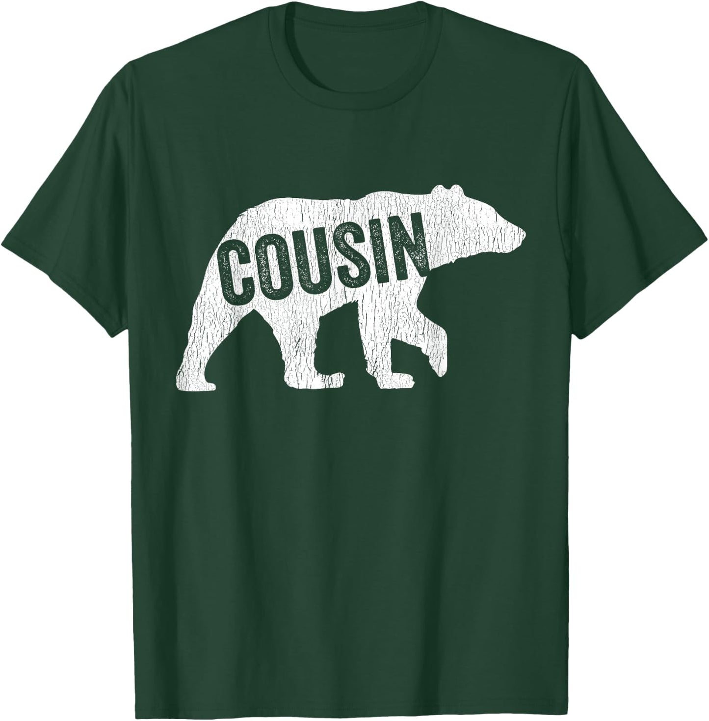 Cousin Bear Matching Family Camping Bear Funny Cousin T-Shirt - T-Shirt | Forest